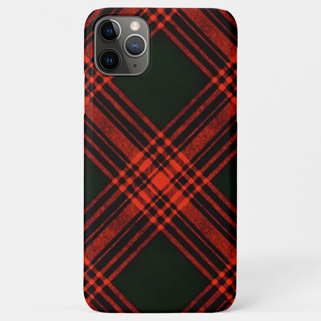 Antique Menzies Jagd Tartan Kariertes Muster Case-Mate iPhone Hülle (Rückseite)