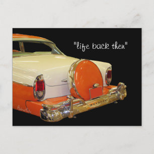 Antique Merc Car Postcard anpassen Postkarte