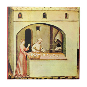 ANTIQUE OVEN BAKER, BAKERY BREAD SHOP FLIESE