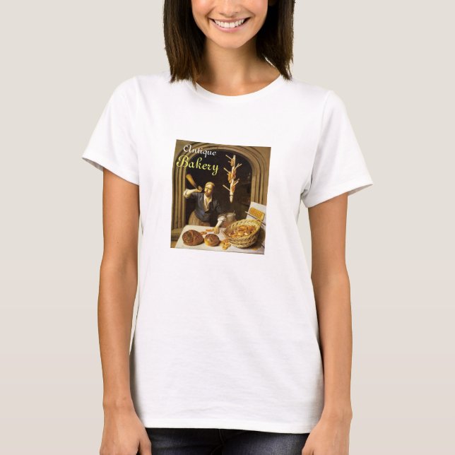ANTIQUE OVEN BAKER, BAKERY BREAD SHOP T-Shirt (Vorderseite)