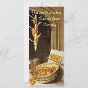 ANTIQUE OVEN BAKERY FRÜHSTÜCK PARTY EINLADUNG