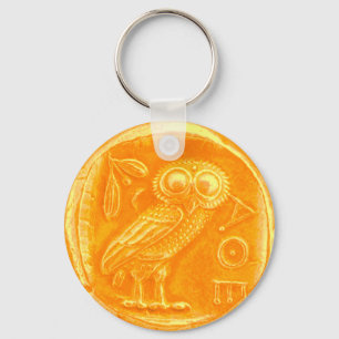 ANTIQUE OWL SCHLÜSSELANHÄNGER