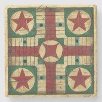 Antique Parcheesi Game Board von Ethan Harper