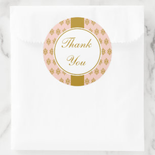 Antique Pink Danke Stickers