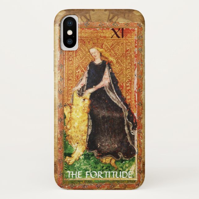 ANTIQUE RENAISSANCE STARTET DAS FORTITUDE- Case-Mate iPhone HÜLLE (Rückseite)