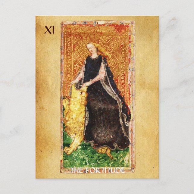 ANTIQUE RENAISSANCE STARTET DAS FORTITUDE- POSTKARTE (Vorderseite)