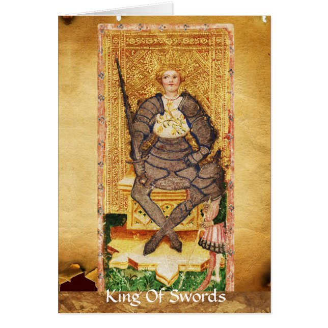 ANTIQUE RENAISSANCE TAROT/KÖNIG UND KÖNIGIN VON SC (Vorne)