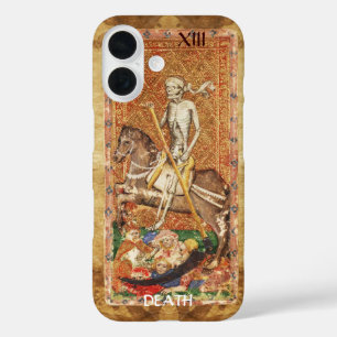 ANTIQUE RENAISSANCE TAROTKARTEN 13 / TOD iPhone 16 HÜLLE