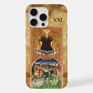 ANTIQUE RENAISSANCE TAROTKARTEN 21 / DIE WELT iPhone HÜLLE