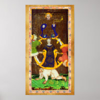 ANTIQUE RENAISSANCE TAROTS 10/RÄDER VON FORTUNE