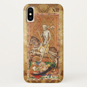 ANTIQUE RENAISSANCE TAROTS 13 / TOD iPhone X HÜLLE