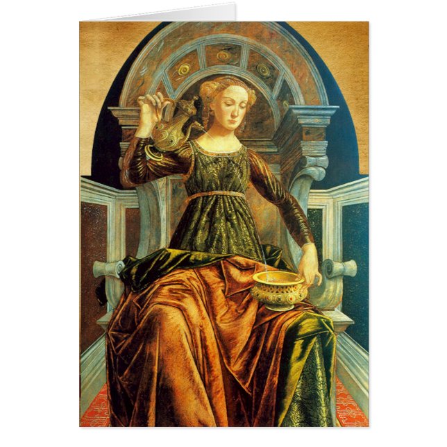 ANTIQUE RENAISSANCE TAROTS 14/TEMPERANZ (Vorne)