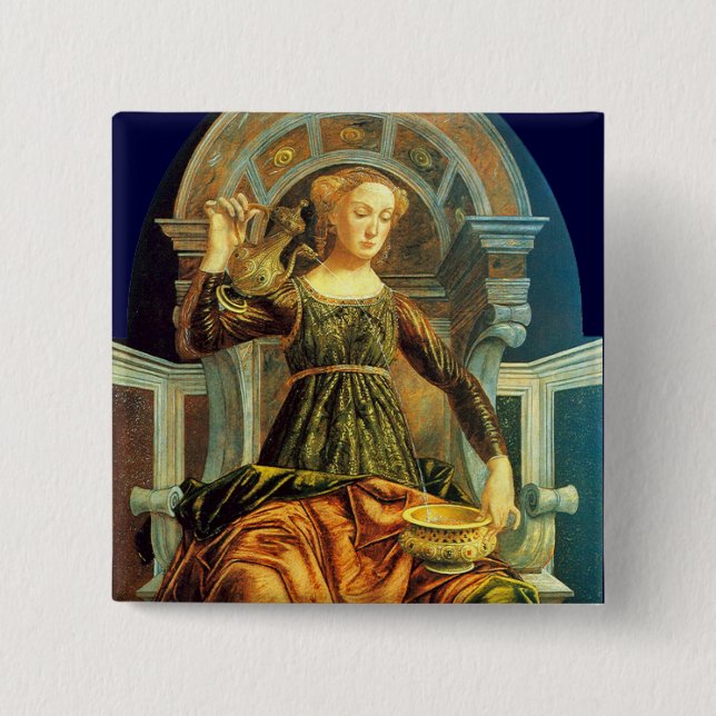 ANTIQUE RENAISSANCE TAROTS 14/TEMPERANZ BUTTON (Vorderseite)