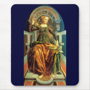 ANTIQUE RENAISSANCE TAROTS 14/TEMPERANZ MOUSEPAD