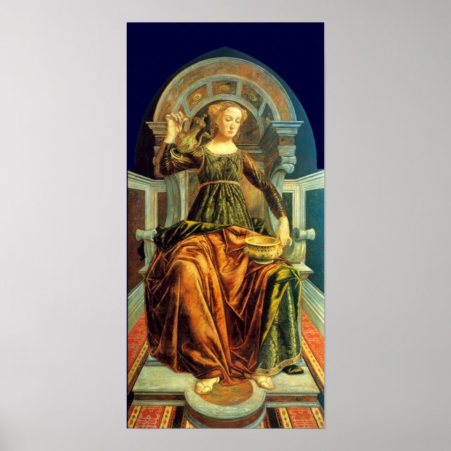 ANTIQUE RENAISSANCE TAROTS 14/TEMPERANZ POSTER (Vorne)