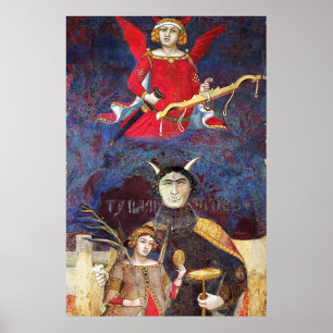 ANTIQUE RENAISSANCE TAROTS 15 / DER ABLAUF POSTER