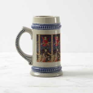 ANTIQUE RENAISSANCE TAROTS 15 /DER TEUFEL BIERGLAS