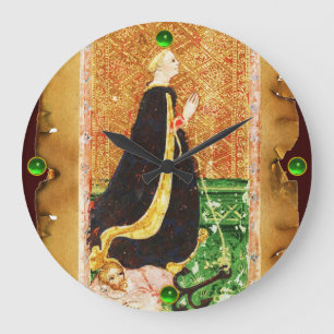 ANTIQUE RENAISSANCE TAROTS 17 / STAR (HOFFE) GROßE WANDUHR