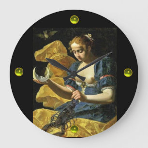 ANTIQUE RENAISSANCE TAROTS 18 /THE MOON GROßE WANDUHR