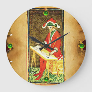 ANTIQUE RENAISSANCE TAROTS 1 /DER MAGIKER GROßE WANDUHR