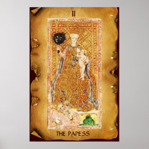 ANTIQUE RENAISSANCE TAROTS 2 / DAS PAPIER POSTER