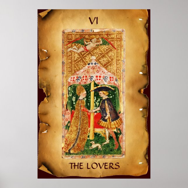 ANTIQUE RENAISSANCE TAROTS 6 / DIE LIEBER POSTER (Vorne)