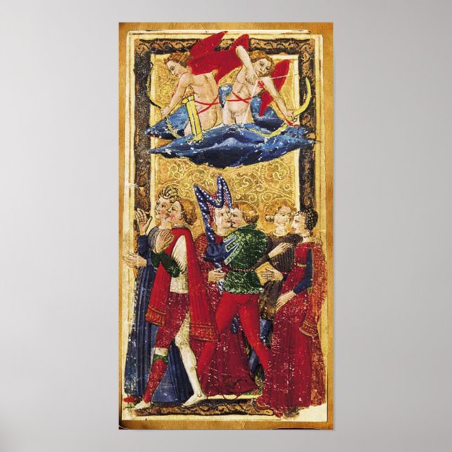 ANTIQUE RENAISSANCE TAROTS 6 / DIE LIEBER POSTER (Vorne)