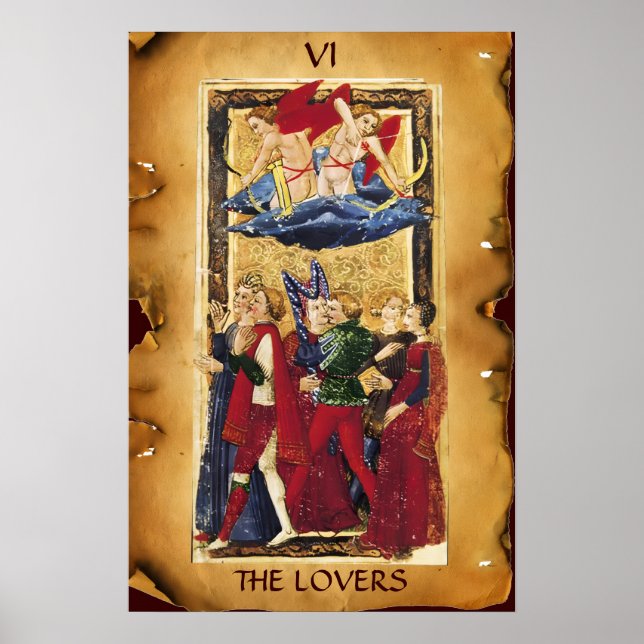 ANTIQUE RENAISSANCE TAROTS 6 / DIE LIEBER POSTER (Vorne)
