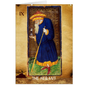 ANTIQUE RENAISSANCE TAROTS 9 / DER EINSIEDLER