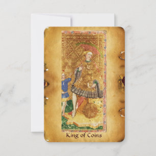 ANTIQUE RENAISSANCE TAROTS / KÖNIG VON MÜNZEN