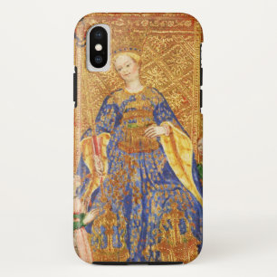 ANTIQUE RENAISSANCE TAROTS / KÖNIGIN VON WÄNDEN iPhone XS HÜLLE
