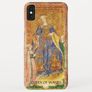 ANTIQUE RENAISSANCE TAROTS / KÖNIGIN VON WÄNDEN iPhone XS MAX HÜLLE