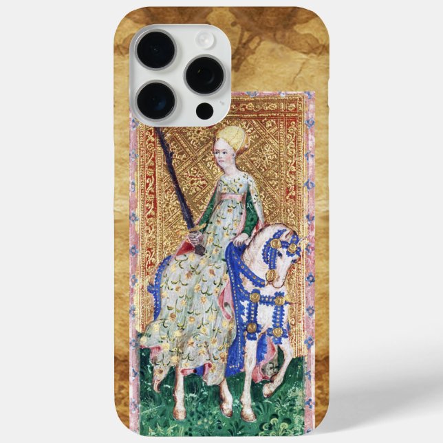 ANTIQUE RENAISSANCE TAROTS / LADY OF SCHWERTER Case-Mate iPhone HÜLLE (Rückseite)