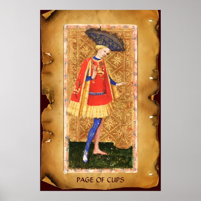 ANTIQUE RENAISSANCE TAROTS / SEITE DER KÜHLEN POSTER (Vorne)