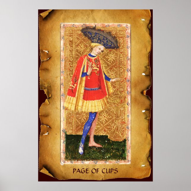 ANTIQUE RENAISSANCE TAROTS / SEITE DER KÜHLEN POSTER (Vorne)
