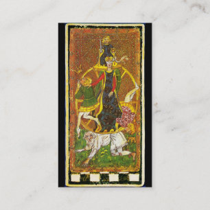 ANTIQUE RENAISSANCE TAROTS/ SONNE & RÄDER VON FORT VISITENKARTE