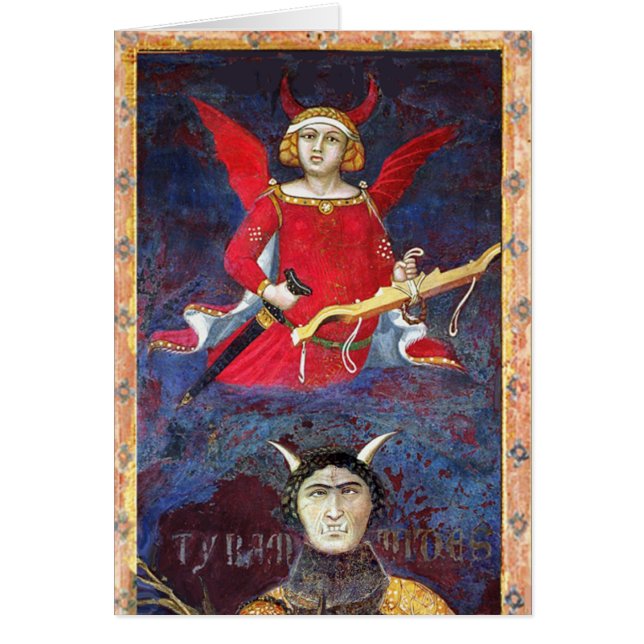 ANTIQUE RENAISSANCE TAROTS THE DEVIL Pride Detail (Vorne)