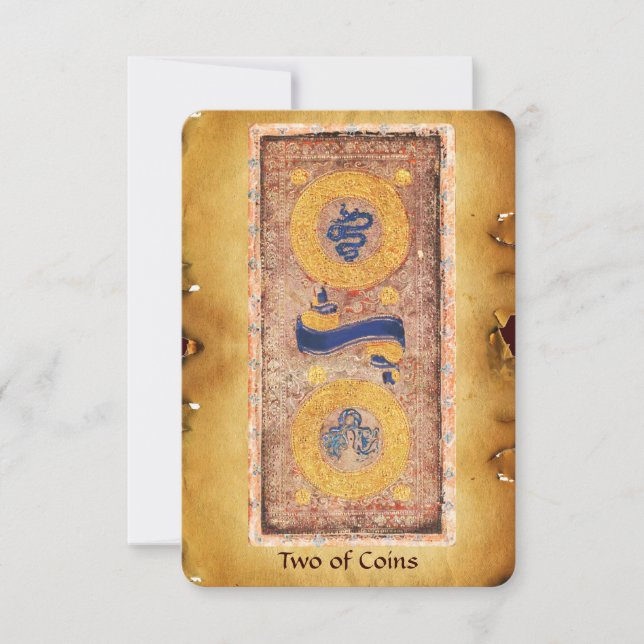 ANTIQUE RENAISSANCE TAROTS / ZWEI MÜNZEN (Vorderseite)