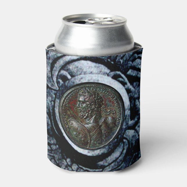 ANTIQUE ROMAN BRONZE MEDALLION ,Silver Griffins Dosenkühler (Kanne Vorderseite)