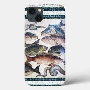 ANTIQUE ROMAN MOSAICS, FISCHE, MEERESLEBENSZENE Case-Mate iPhone HÜLLE