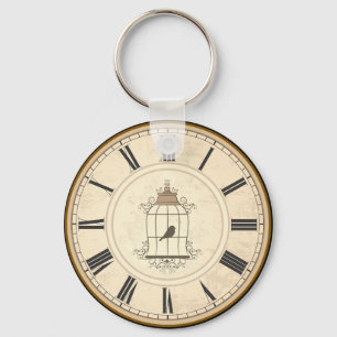 ANTIQUE ROMAN NUMERALS RUSTIKZEIT SCHLÜSSELANHÄNGER