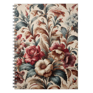 Antique Rose Whisper – Elegant Vintage Notizblock