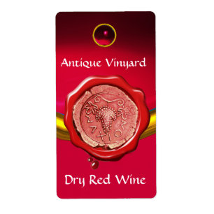 ANTIQUE ROTES WEINWEINWEINWACHS SIEGEL