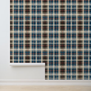 Antique Scottish Tartan Tapete