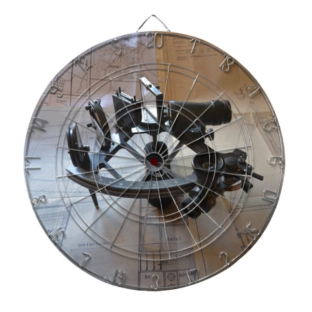 Antique Sextant Dartscheibe (vorne)