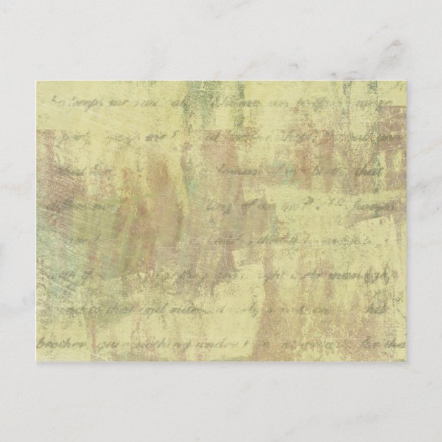 Antique Shabby Postkarte (Vorderseite)