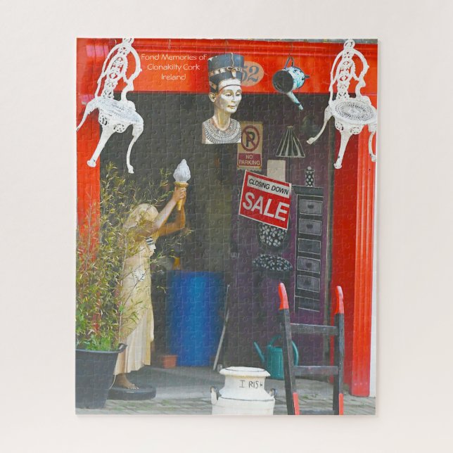 Antique Shop Clonakilty Cork Irland Jigsaw Puzzle (Vertikal)