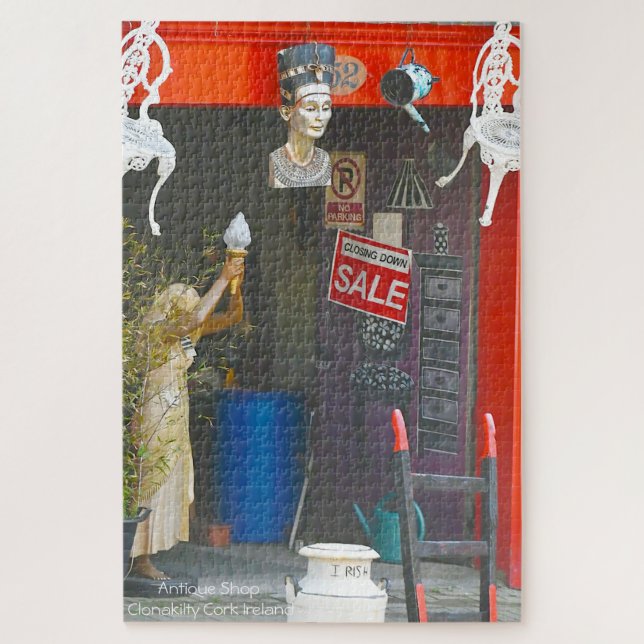 Antique Shop Clonakilty Cork Irland Puzzle (Vertikal)