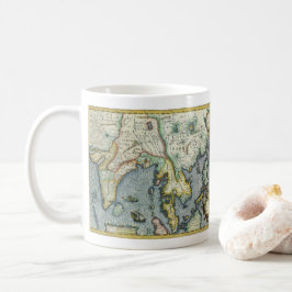 Antique Southeast Asian Map von Mercator / Hondius Kaffeetasse