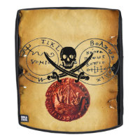 ANTIQUE TALISMAN, PIRATES TREASKARTE ROTES WAX SIE